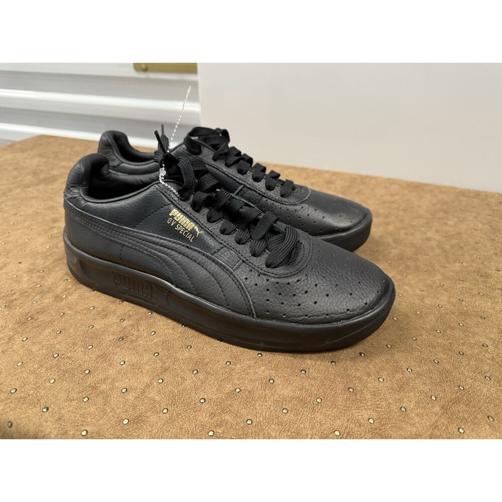 Puma GV Special + 36661302 Mens Black‎ Leather Lifestyle Sneakers Shoes Sz 8.5